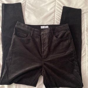 Loft high waisted skinny corduroy pants